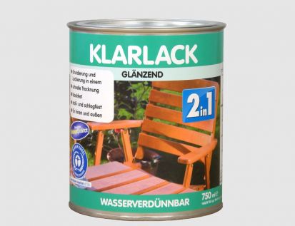 Klarlack 2in1 glänzend