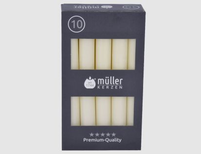 Tafelkerzen  Vanille 10er Pack