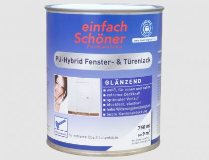 Fenster-und Türenlack glänzend