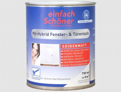 Fenster-und Türenlack  seidenmatt