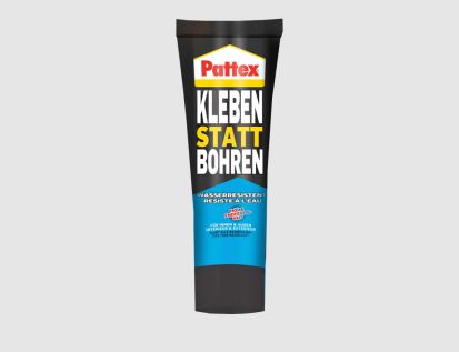 Pattex Kleben statt Bohren wasserresistent