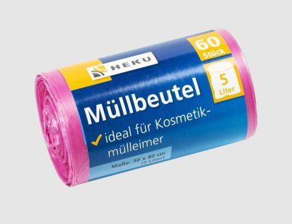 Müllbeutel 5 L Rosa